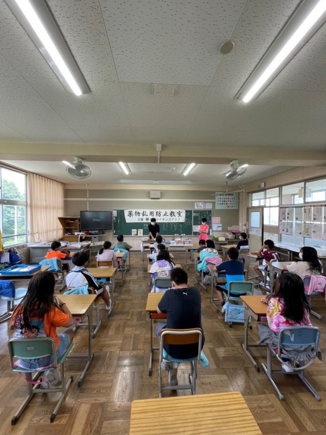 2022年度7月11日すずらん台小学校薬乱